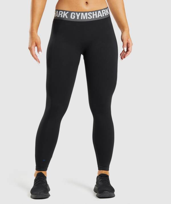 Damske Legíny Gymshark Flex Low Rise Čierne | KF1873560